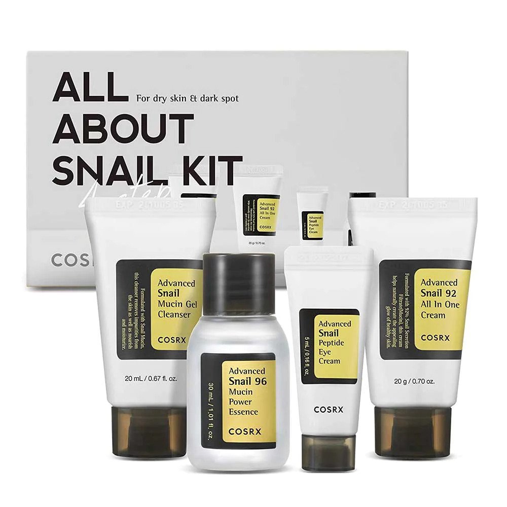 Cosrx All About Snail Kit Advanced Korean Skincare ( Advanced Snail Kit )